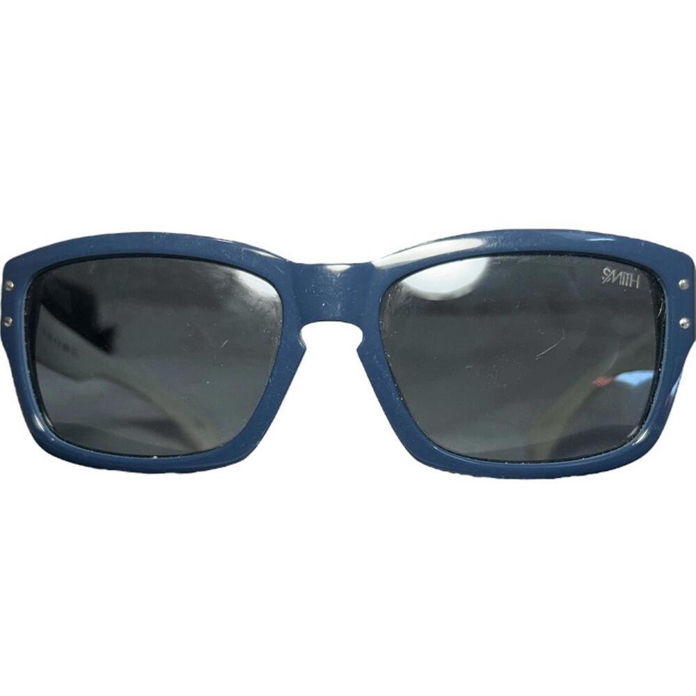 Smith Optics Chemist Sunglasses Navy Blue Ivory Frames
